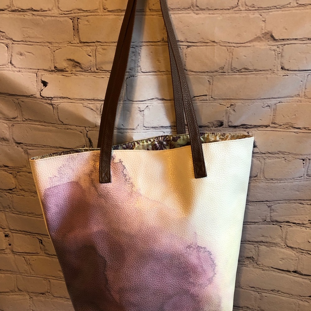 PAPAYA LUXURY ART BAG/TOTE